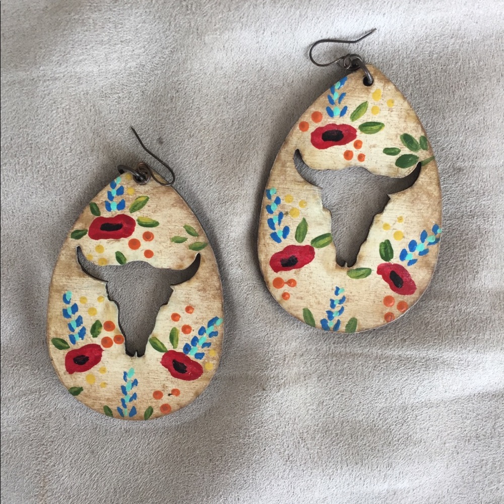 Longhorn Earrings